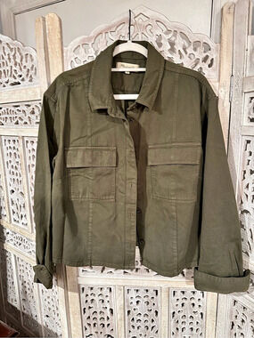 Madewell Utility Jacket in Green Size XL